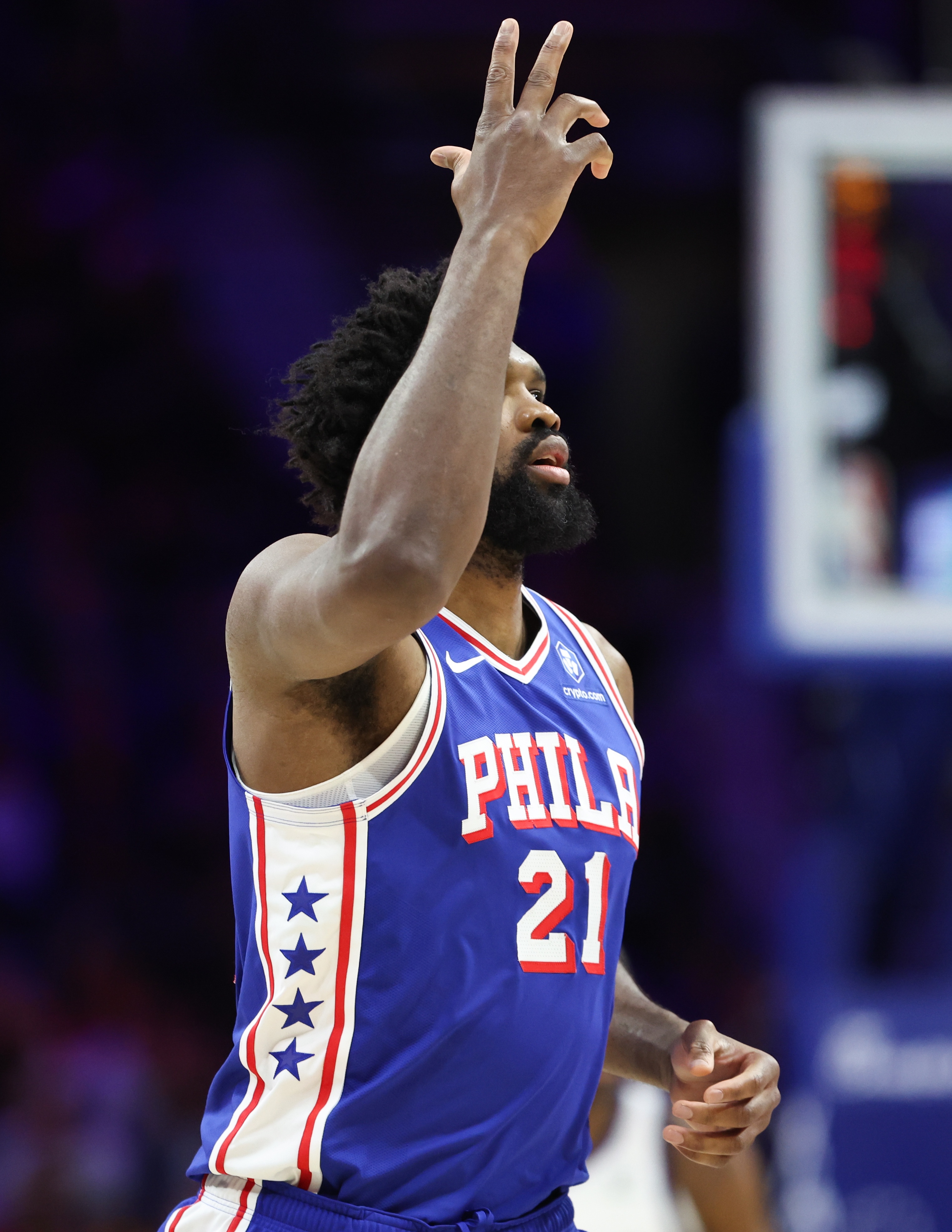 竞彩足球推荐-恩比德复出后的两场场均32分6板4.5助1.5帽 投篮55.6% 三分66.7%